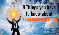 8 Things you have to know about solar panels for home