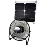 GOODSOZ 10W Solar Panel Fan Outdoor Review