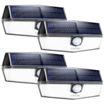 LITOM Solar Powered 270 Degree Wide Angle Motion Sensor Lights Review