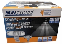 Sunforce Outdoor Solar Motion Light Review